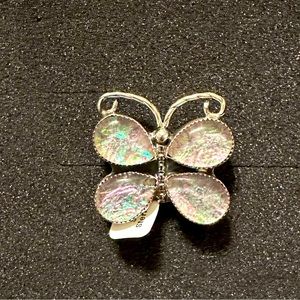 M&S Double Opal Butterfly ring